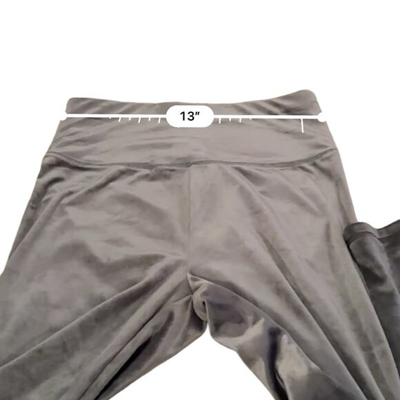 Offline by Aerie Gray Soft Texture High Rise Full Length Leggings Sz L NEW - Picture 8 of 10